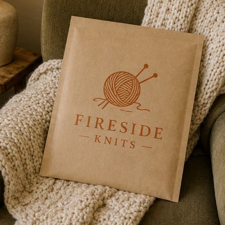 Promotional custom kraft mailers with company logo